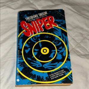 📚BOOK SALE 5 for $20📚 Sniper by Theodore Taylor, 1991, Paperback